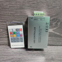 RGB Контроллер управление led лентой 24 А Радио - 20 кнопок  AVT 